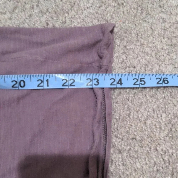 LOFT Ann Taylor purple T-shirt size L - Picture 8 of 8